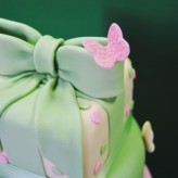 Spring christening cake Spring christening cake