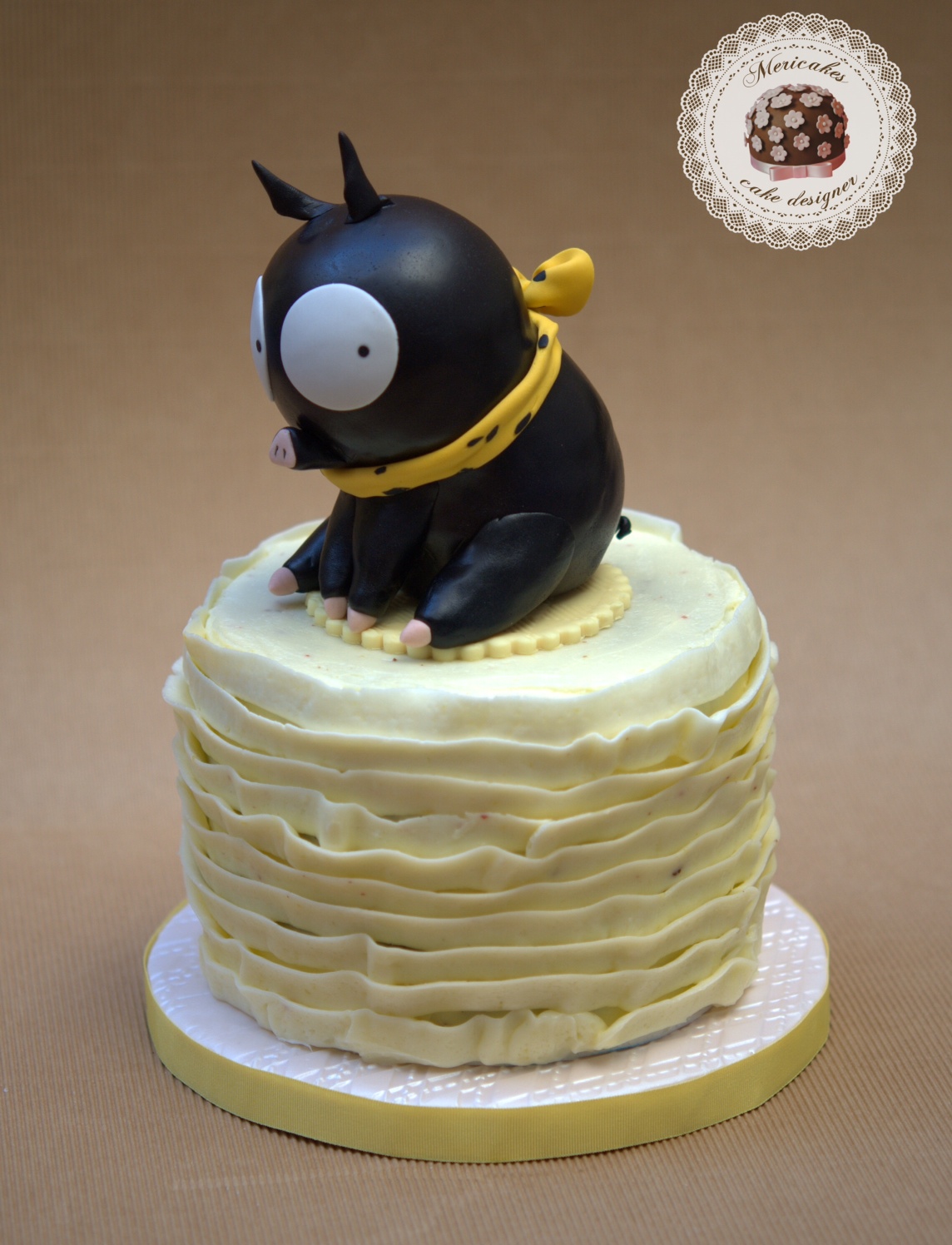 Tarta P-Chan Ryoga (Ranma 1/2) - Mericakes - Cake Designer