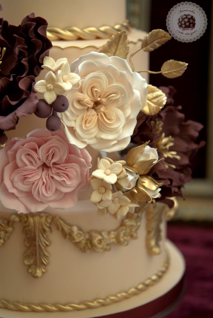 baroque love wedding cake, Mericakes (17)