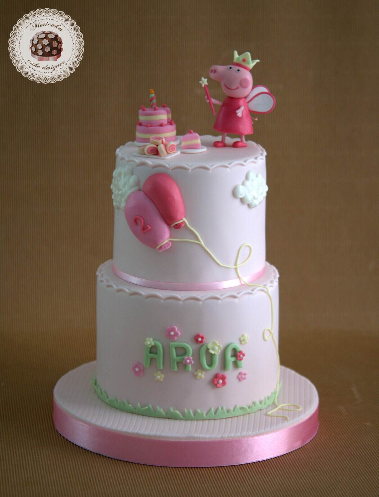 pepa-pig-tarta-cake-birthday-cake-tarta-decorada-tartas-barcelona-mericakes-girl-cake-fairy-pepa-pastel-fondant-satin-ice