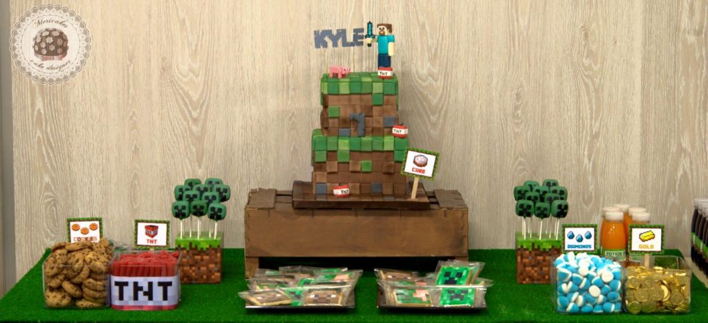 Mesa Dulce Minecraft - Dessert Table