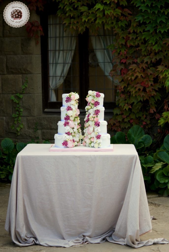 Sugar Flowers, Vegan, Wedding Cake