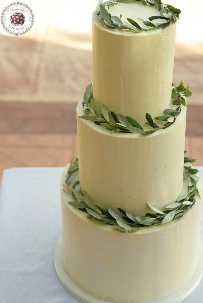 Olive Wedding Cake