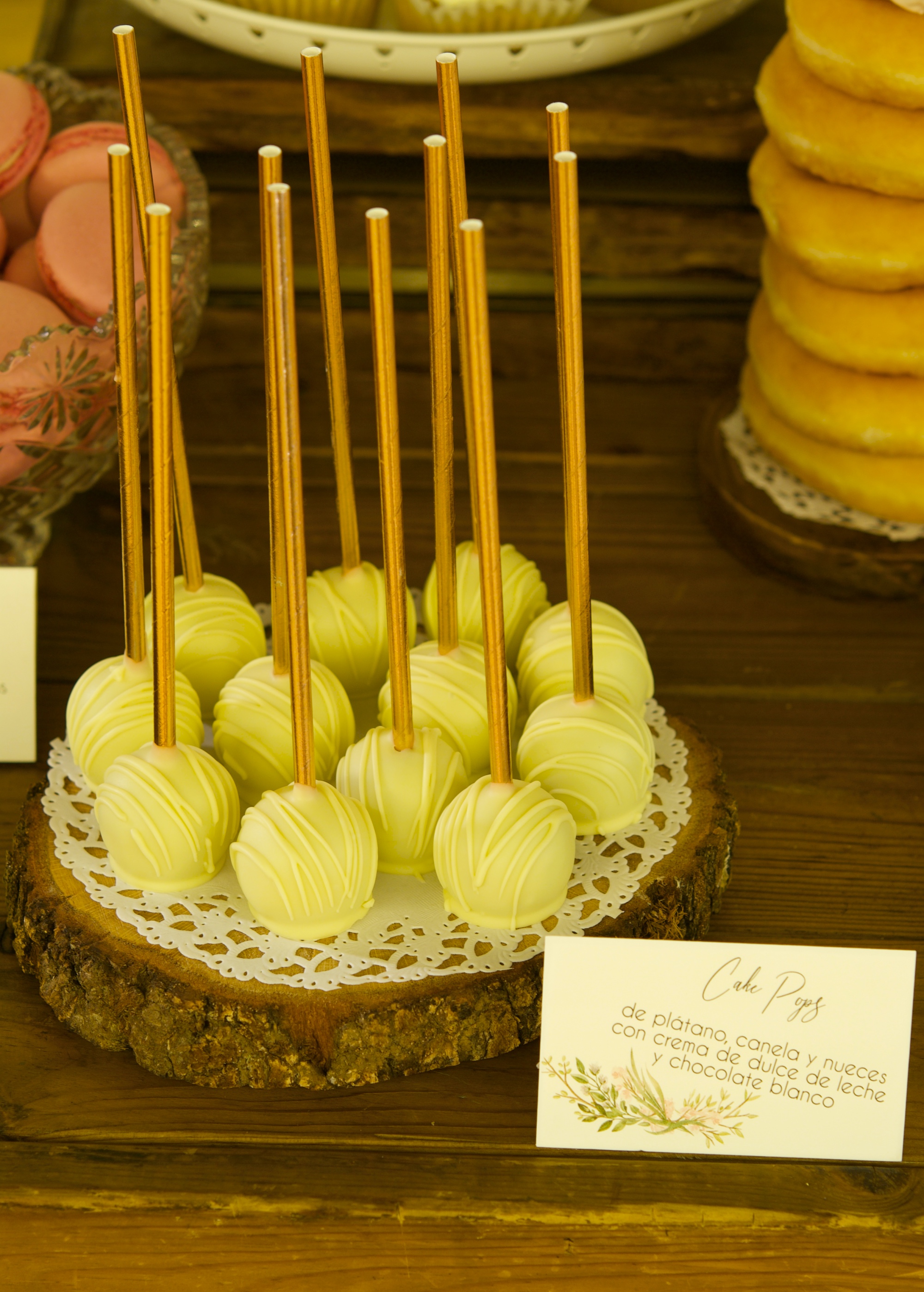 Curso paletas Magnum y cake pops