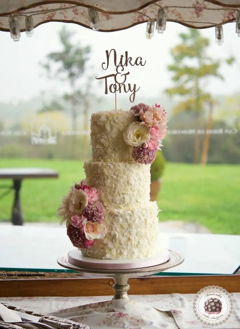 Coconut Wedding Cake