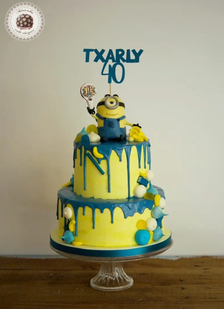 Drip Minion Cake