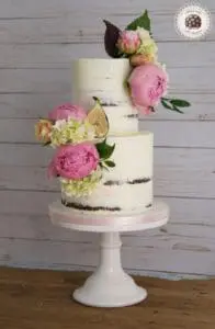 Peony and Figs Cake