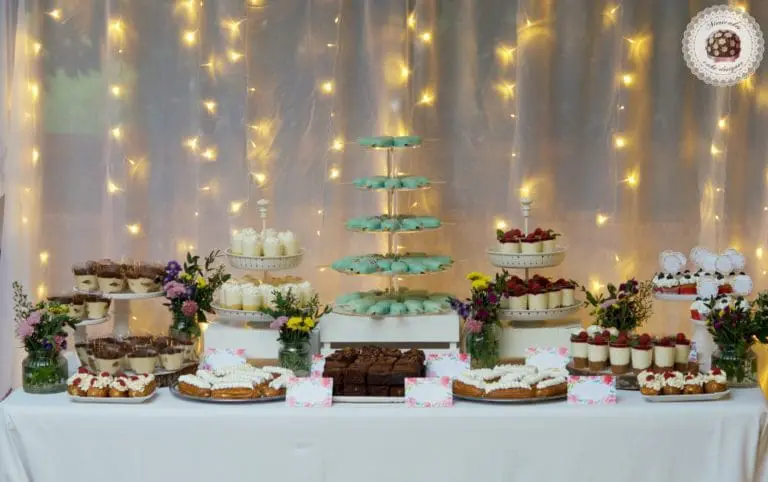 Summer dessert table