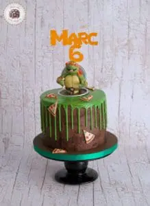 Drip cake tortugas ninja