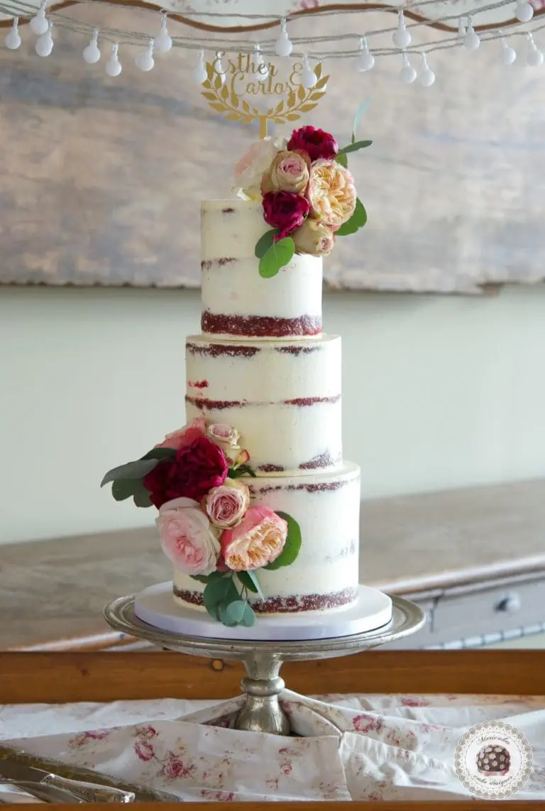 Red Velvet Wedding Cake
