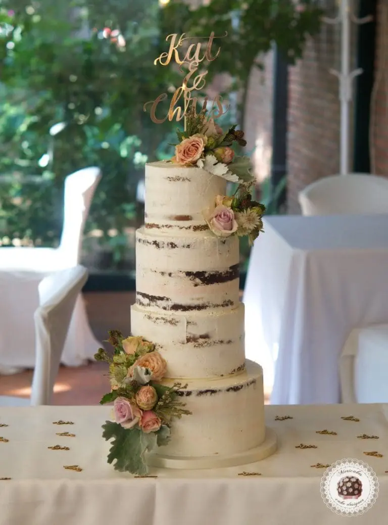 Vegan wedding cake