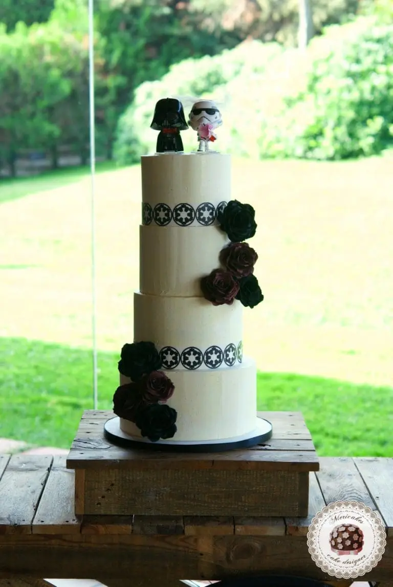 Star Wars Wedding cake