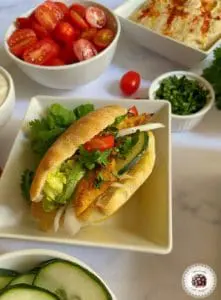 Shawarma de pollo macerado
