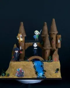 Nerd wedding cake