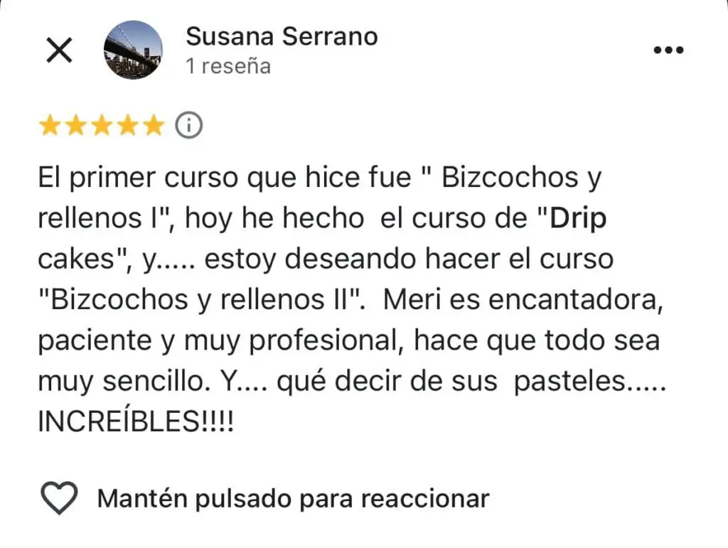 opinion curso drip cakes barcelona