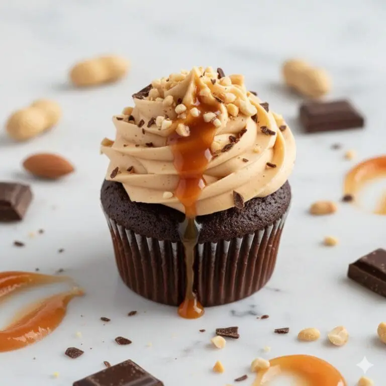 Choco cacahuete Cupcake Cupcake