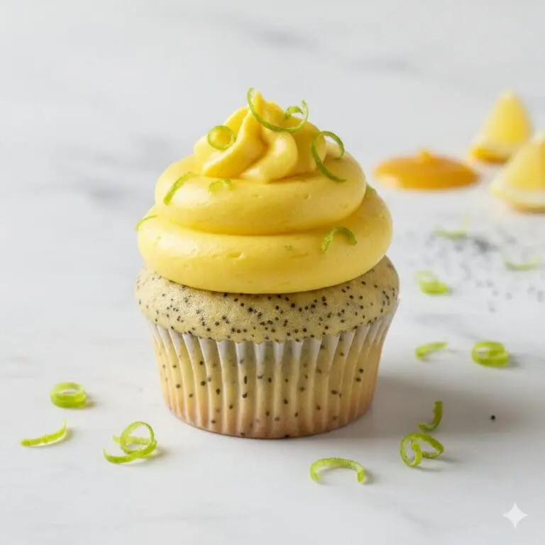 Poppy seeds Cupcakes