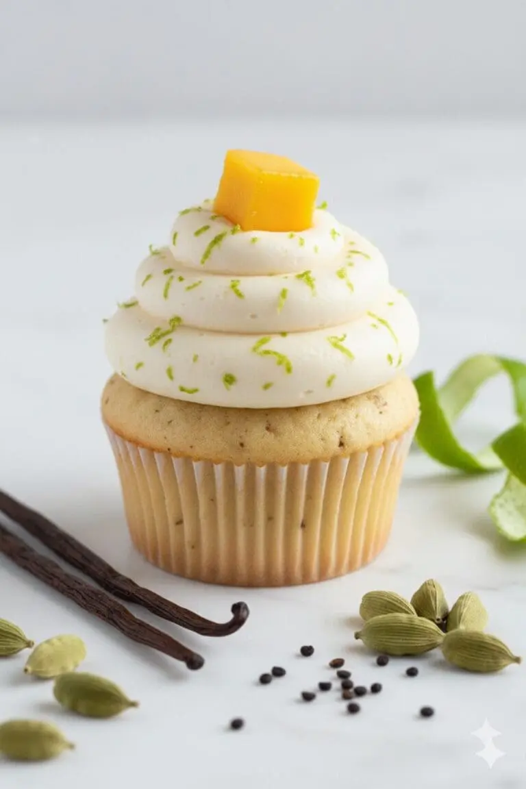 Vainilla oriental Cupcake