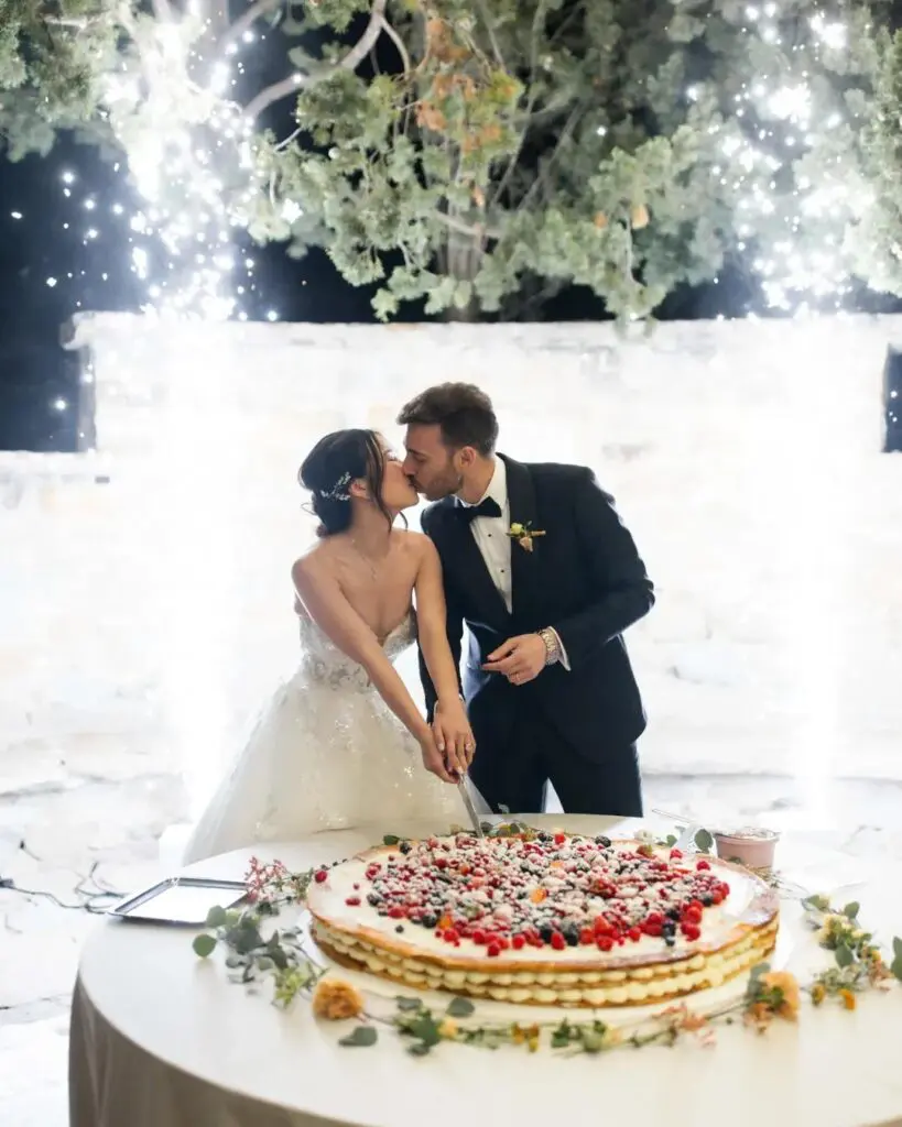 millefoglie wedding cake barcelona