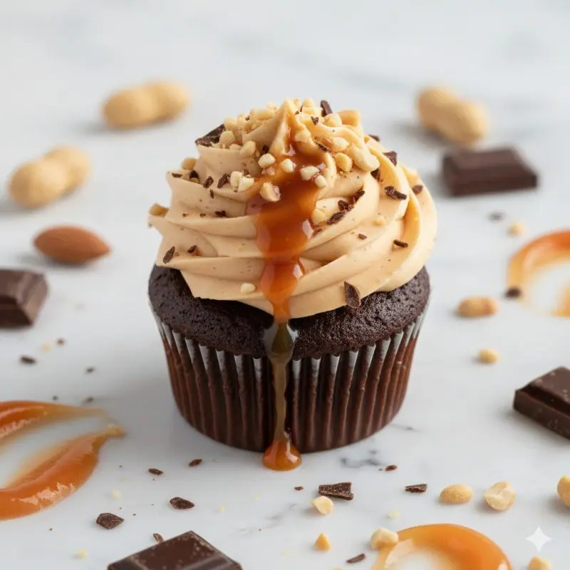 Choco cacahuete Cupcake Barcelona