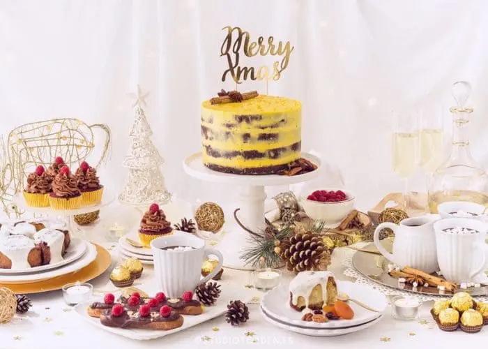 Receta fruit christmas cake