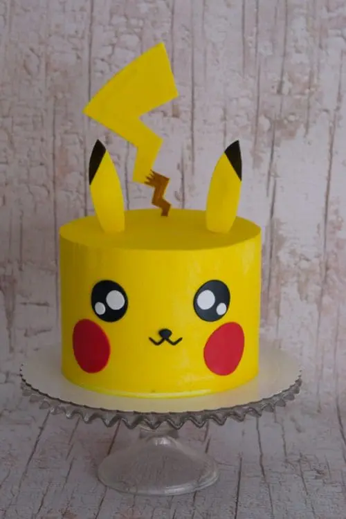 Pikachu cake
