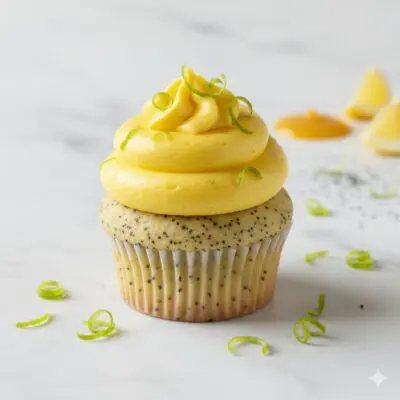 Poppy seeds Cupcakes