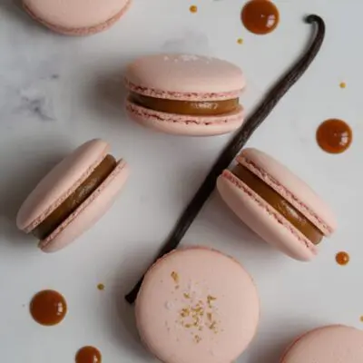 Macarons toffe salado