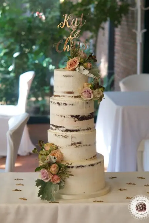 Vegan wedding cake