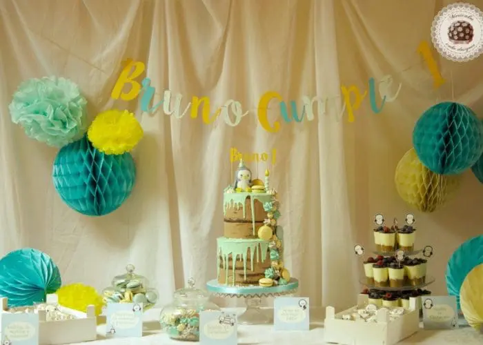 mesa dulce, candy bar, dessert table, drip cake, baby party, pinguino, penguins, cookies, cheese cake, macarons, mericakes, barcelona