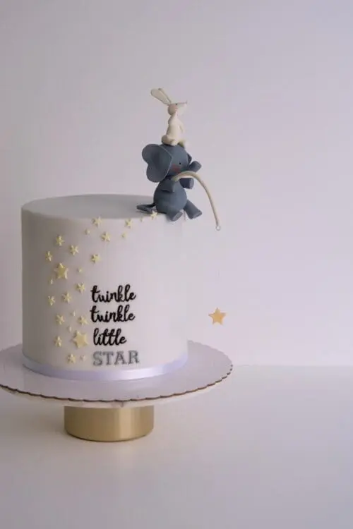 twinkle twinkle little star cake