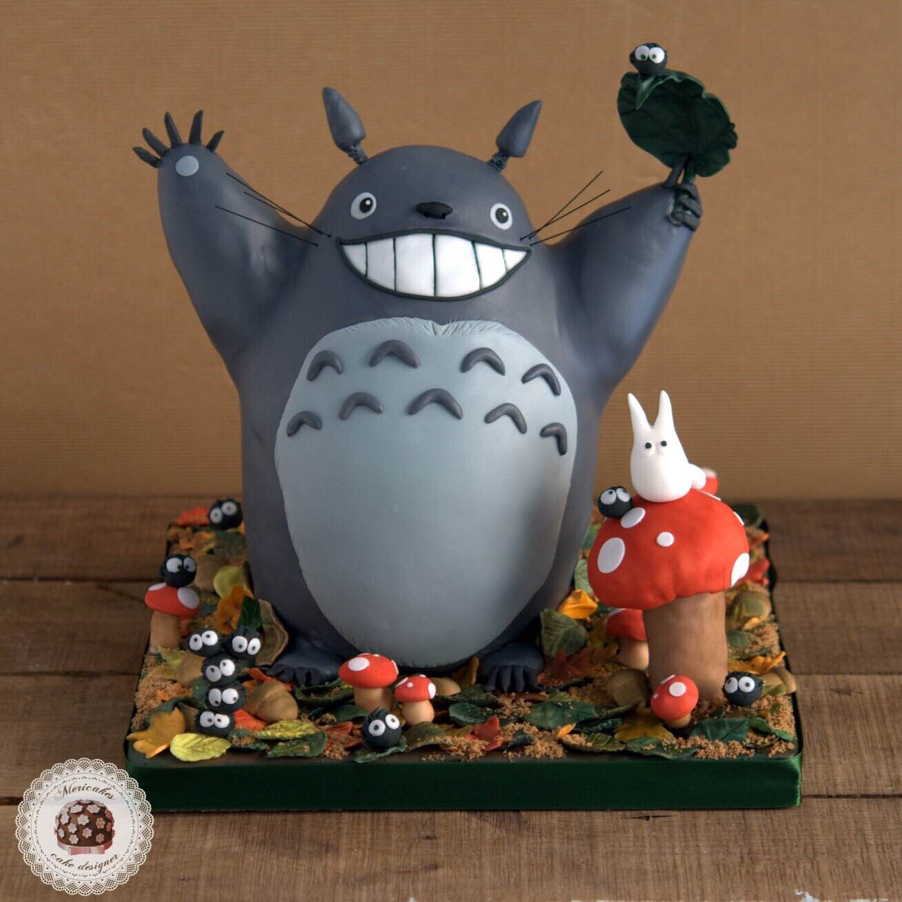 Master Class de Tartas 3D "Totoro"