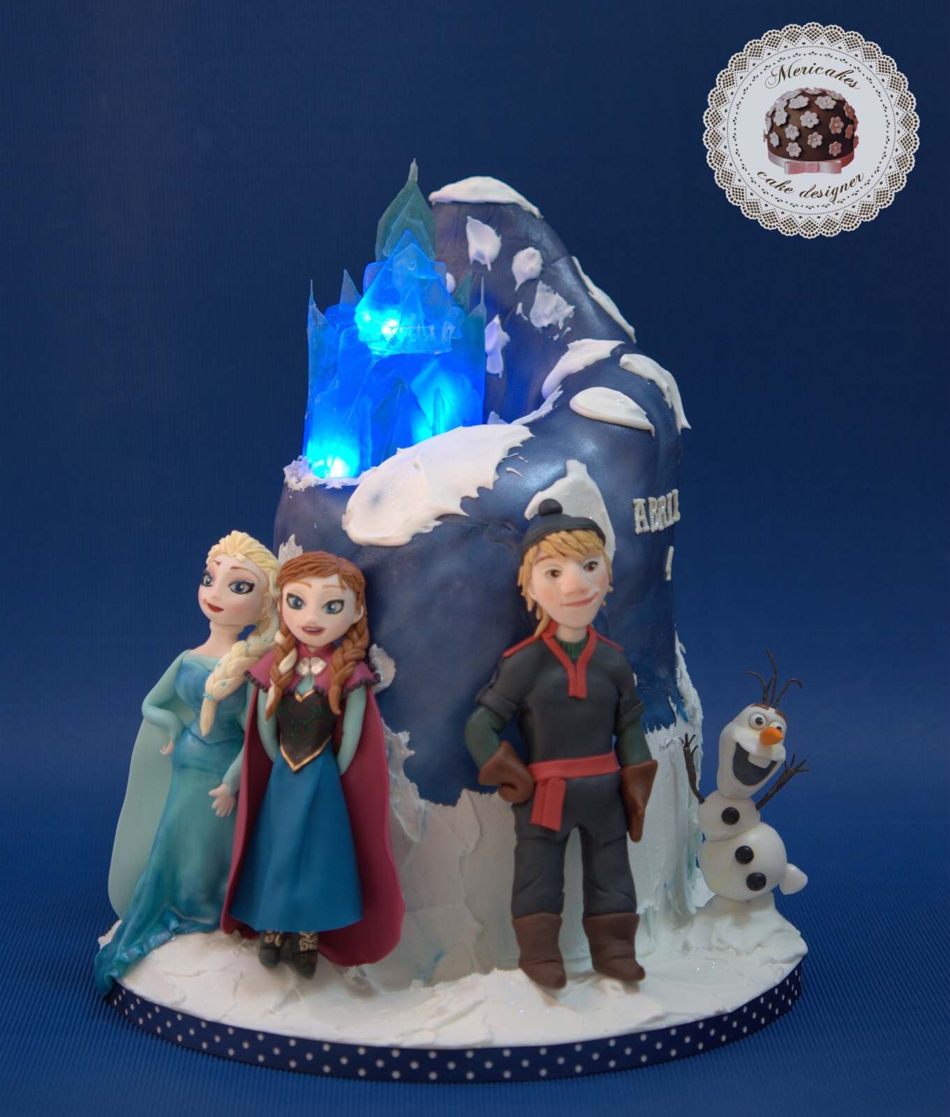 Tarta Frozen (Princesa Disney Elsa y Olaf)
