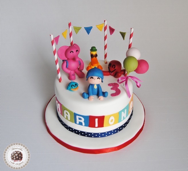 EDIBLE Pocoyo Cake Topper Birthday Party Wafer Paper 19cm (uncut) | eBay