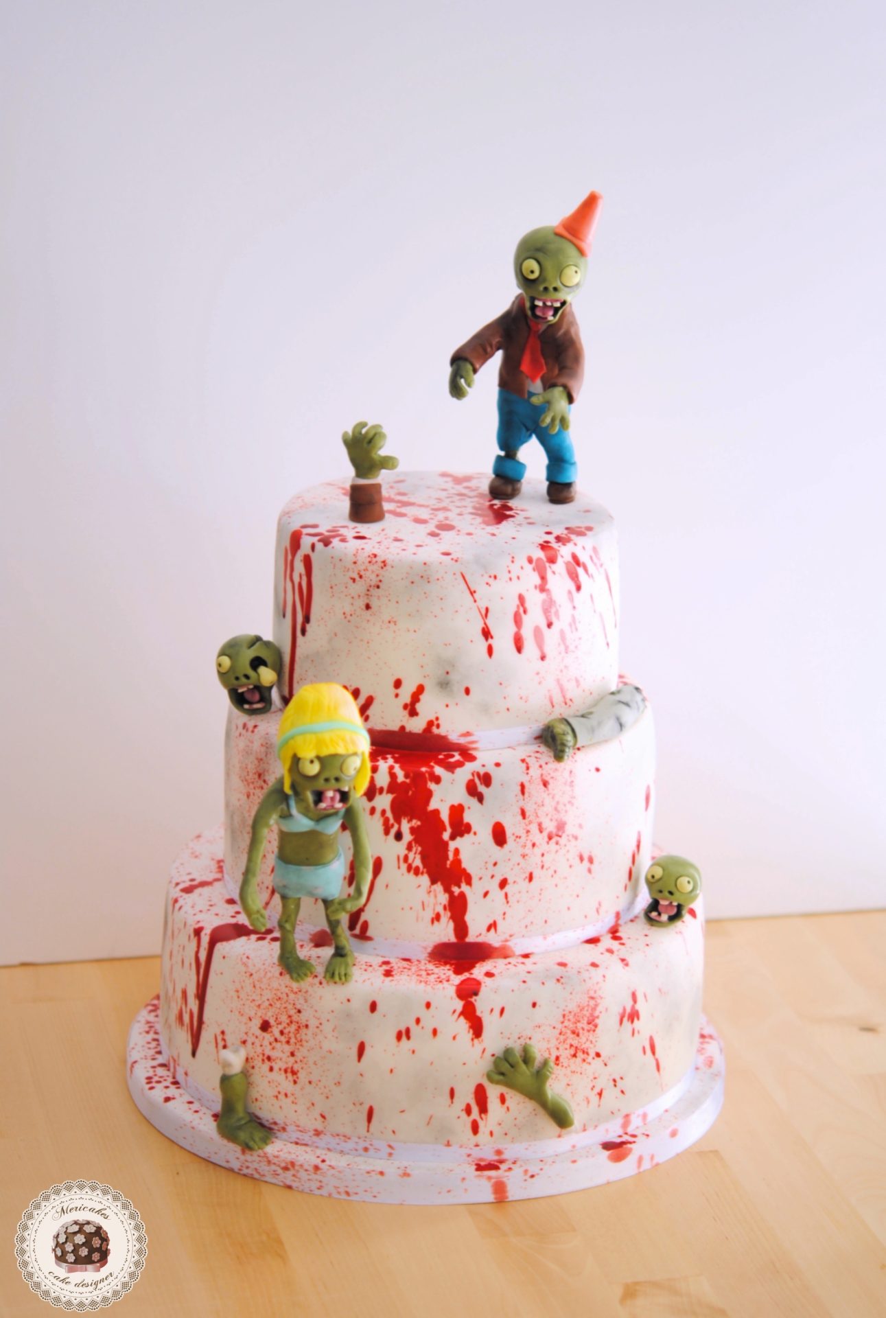 Zombie Blood party Cake
