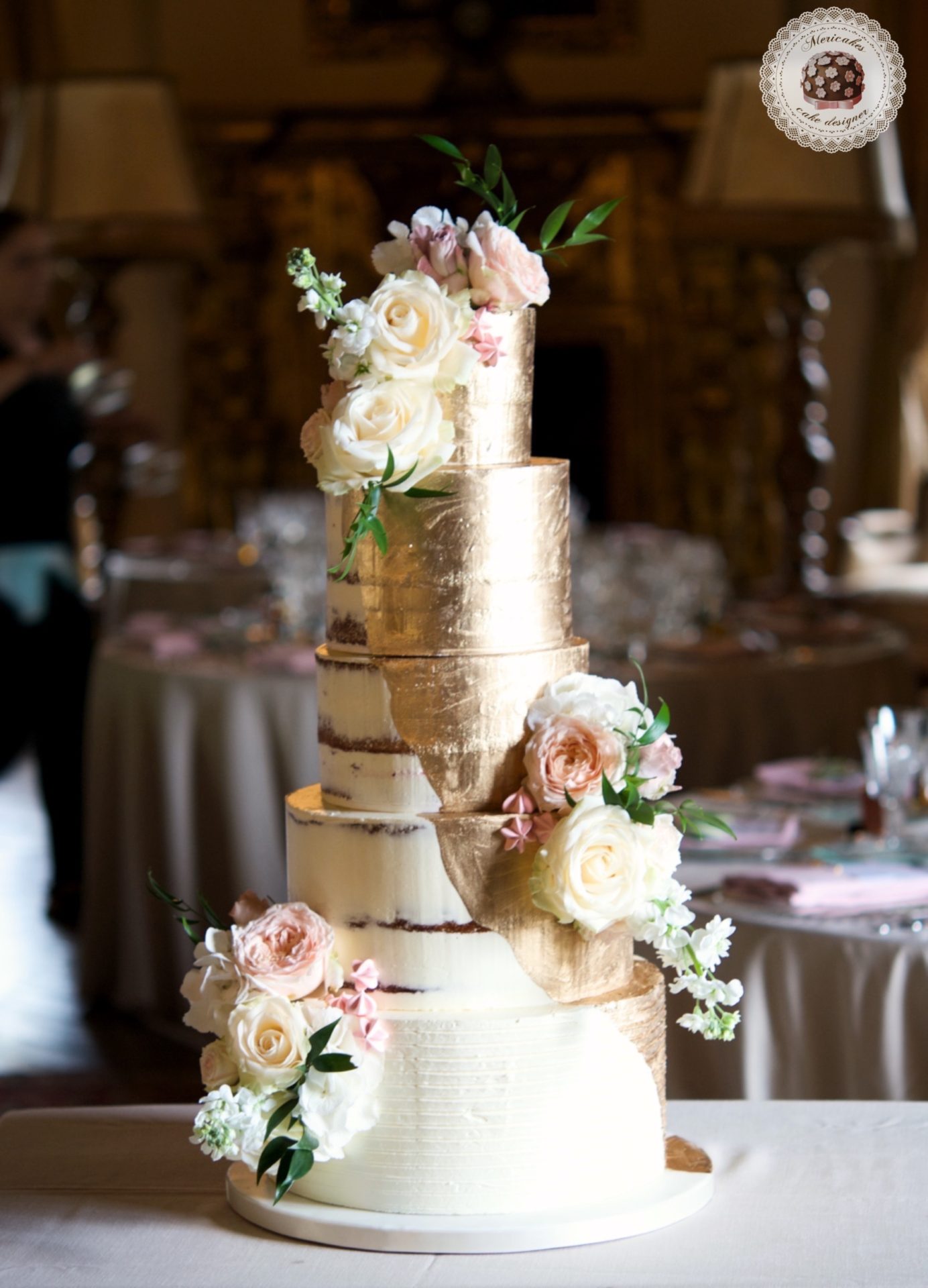 Decoración para tartas de boda con iniciales doradas personalizadas, dos  iniciales y fechas, decoración para tartas con monograma, decoración para
