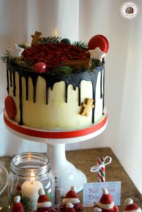 Curso tartas drip cakes Sweet Christmas