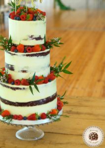 Berries Wedding Cake