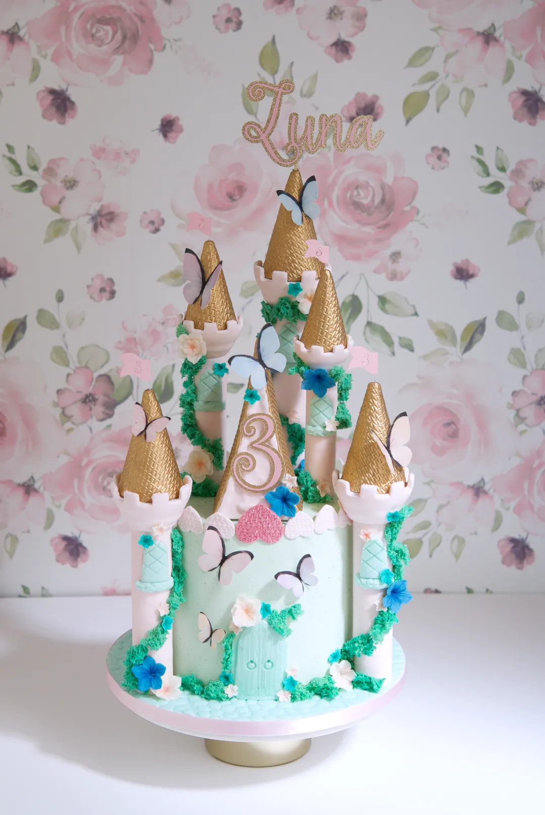 Enchanted Fairytale Castle Cake