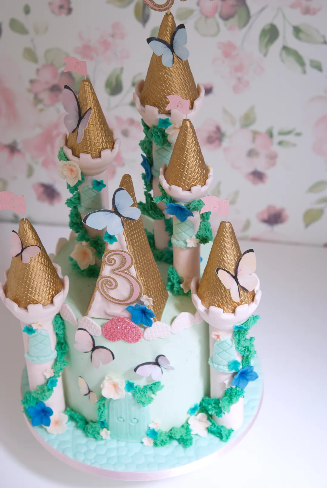 Enchanted Fairytale Castle Cake