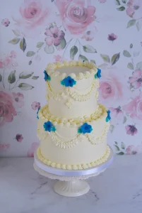 Tarta de boda coquette
