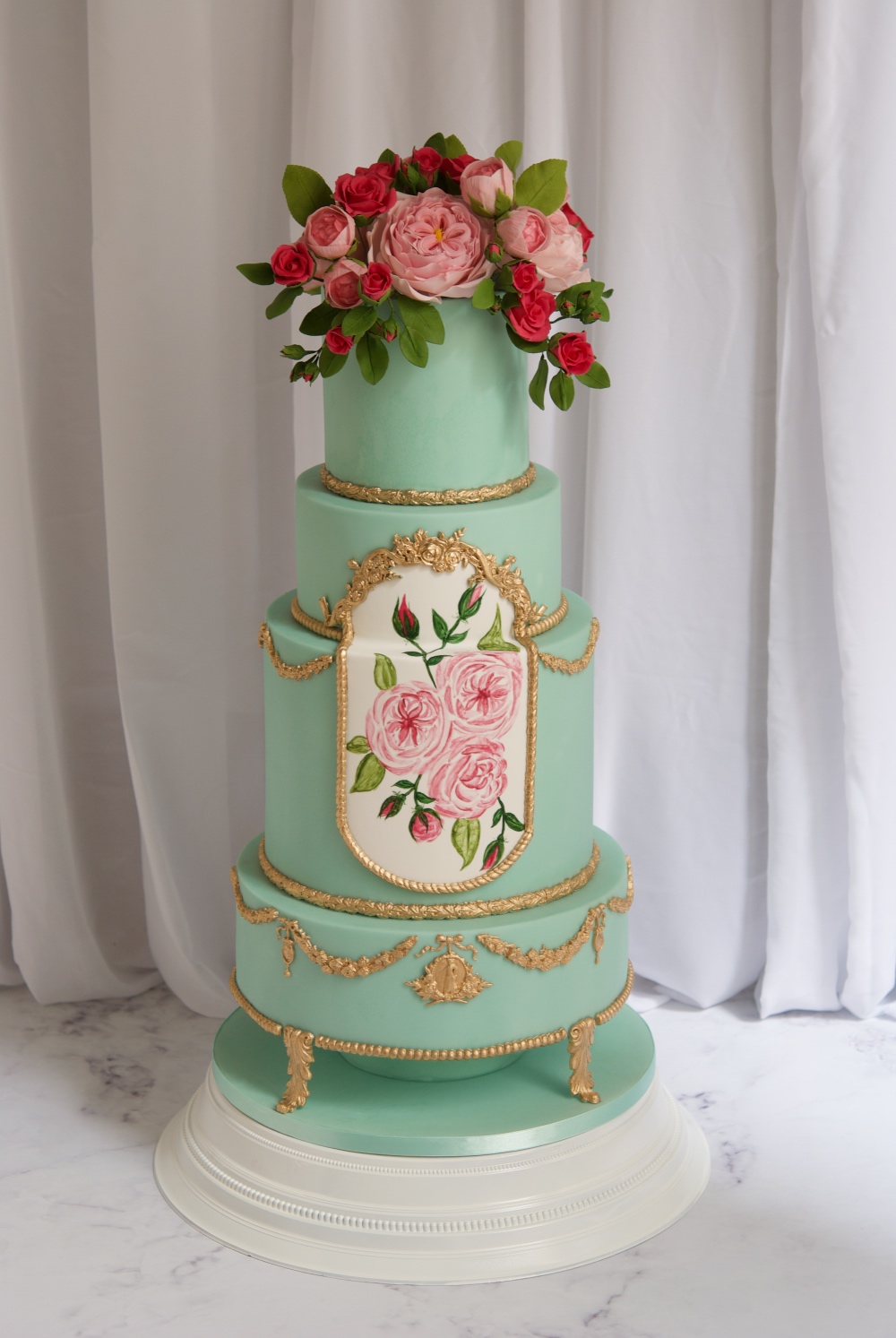 Opulence wedding cake