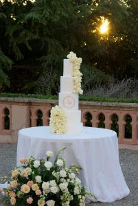 Tarta de Boda Monogram de Lujo