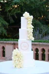 Monogram Luxury Wedding Cake