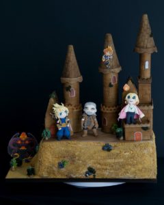 Nerd wedding cake