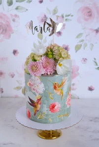 Flora & Fauna Cake