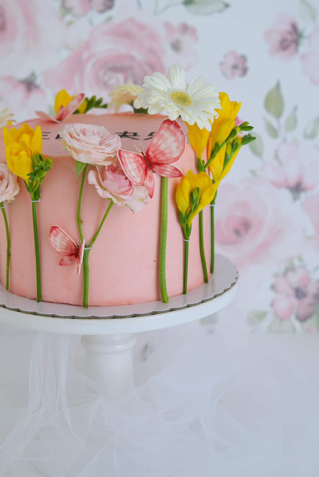 Rose garden Cake