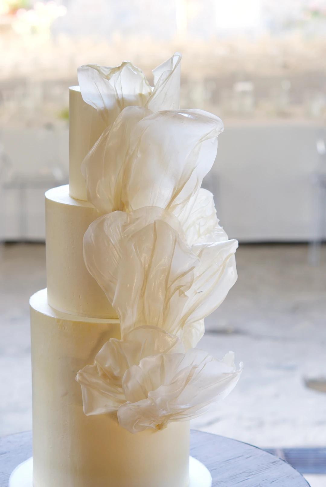 Paper Sails Wedding Cake