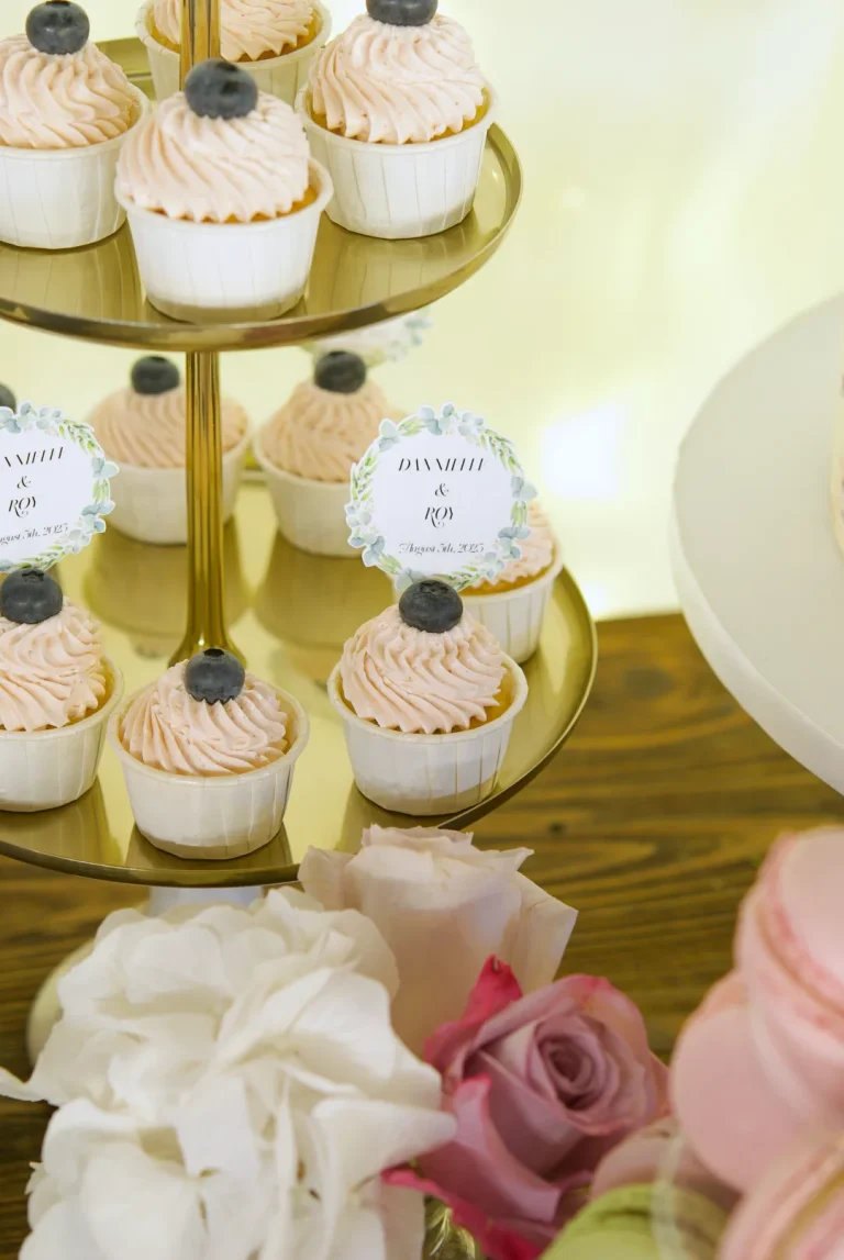 Marble Wedding Dessert Table