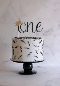 One birthday cake